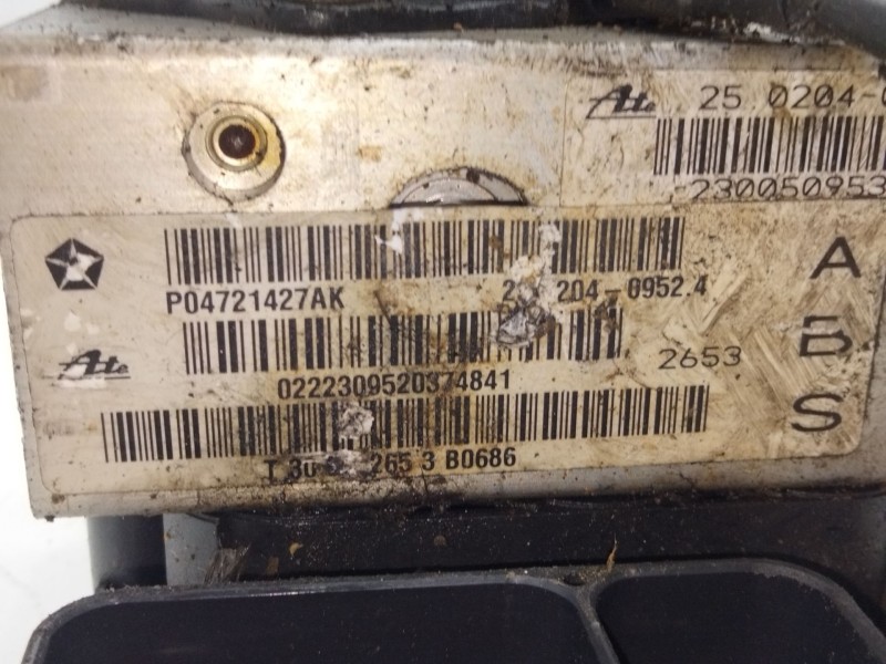 Recambio de abs para chrysler voyager iv (rg, rs) 2.5 crd referencia OEM IAM P04721427AK  