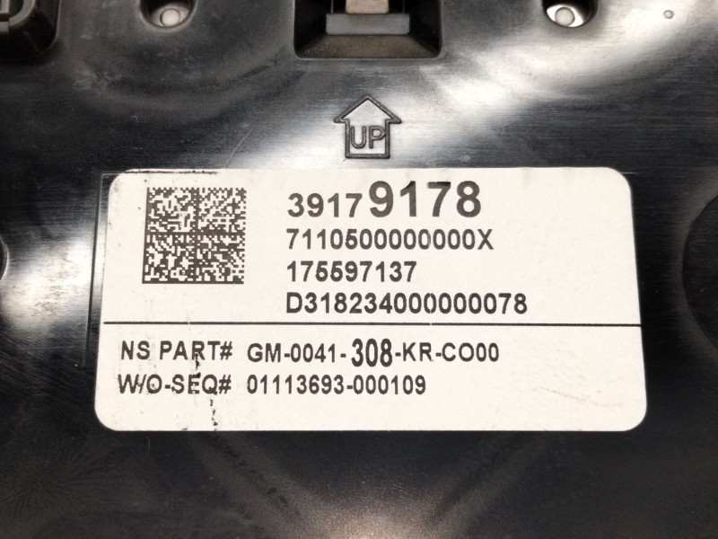 Recambio de cuadro instrumentos para opel astra k sports tourer excellence referencia OEM IAM 39179178  