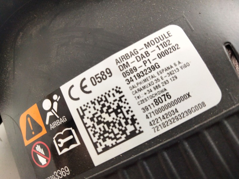 Recambio de airbag delantero izquierdo para opel astra k sports tourer excellence referencia OEM IAM 39118076  