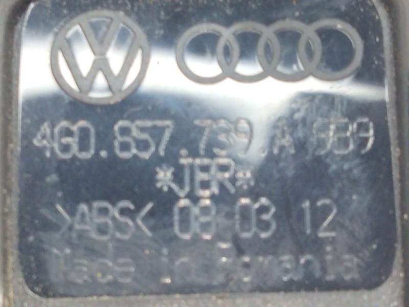 Recambio de enganche cinturon trasero izquierdo para audi a6 lim. (4g2) referencia OEM IAM 4G0857739A  