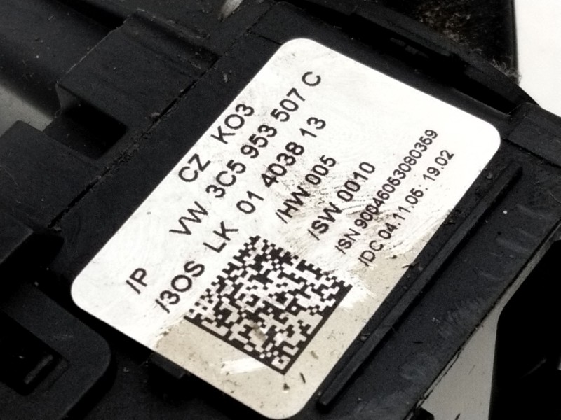 Recambio de mando luces para volkswagen passat b6 (3c2) 2.0 tdi 16v referencia OEM IAM 3C5953513C  