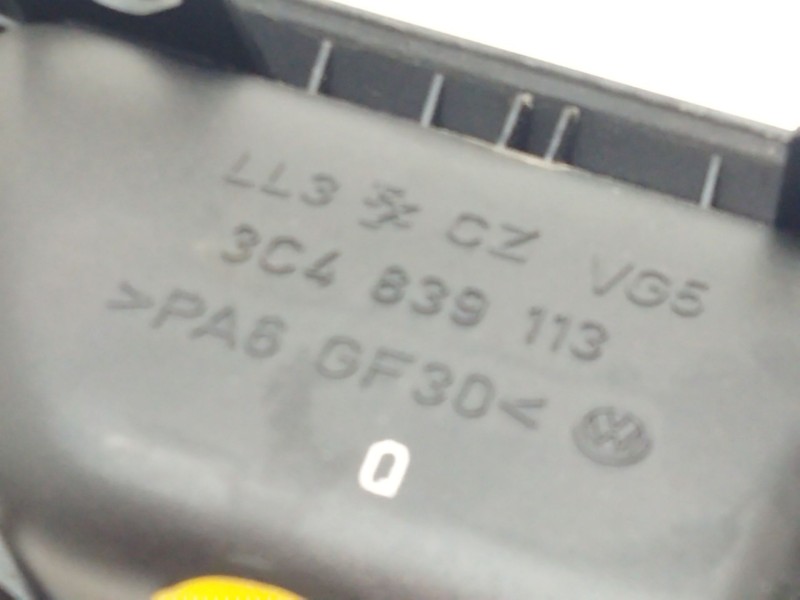 Recambio de maneta interior trasera izquierda para volkswagen passat b6 (3c2) 2.0 tdi 16v referencia OEM IAM 3C4839113  