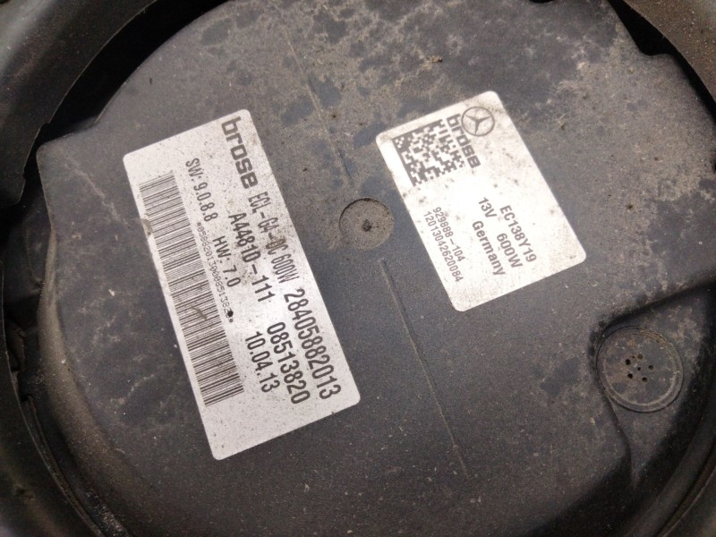 Recambio de electroventilador para mercedes-benz clase m (w166) referencia OEM IAM A0999062500  