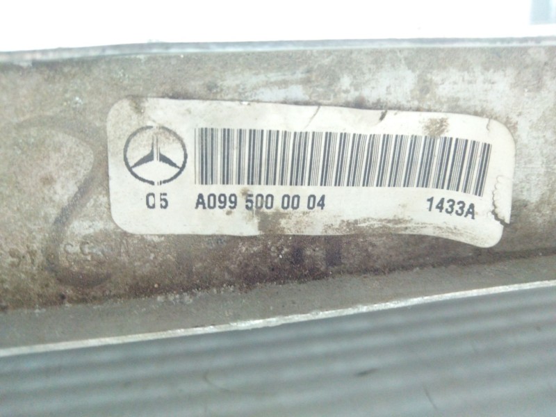 Recambio de radiador agua para mercedes-benz clase m (w166) referencia OEM IAM A0995000004  