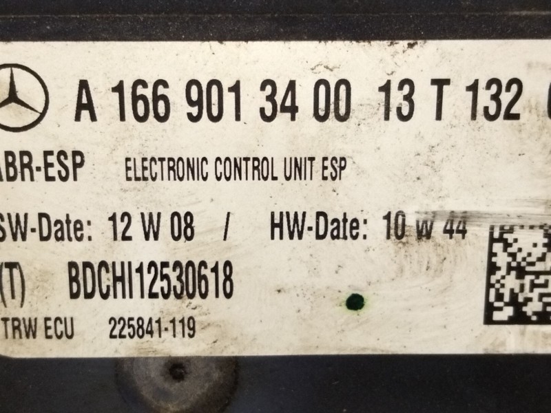 Recambio de abs para mercedes-benz clase m (w166) referencia OEM IAM A1664314612  