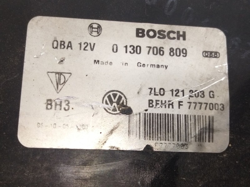 Recambio de electroventilador para audi q7 (4lb) 3.0 tdi quattro referencia OEM IAM 7L0121203G 0130706809 