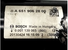 Recambio de motor arranque para mercedes-benz clase m (w166) referencia OEM IAM A6519062800   2