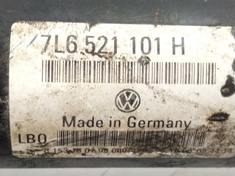 Recambio de transmision central delantera para audi q7 (4lb) 3.0 tdi quattro referencia OEM IAM 7L6521101H  