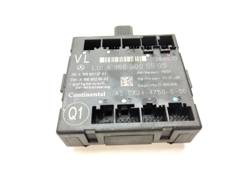 Recambio de modulo control puerta para mercedes-benz clase m (w166) referencia OEM IAM A1669005505  