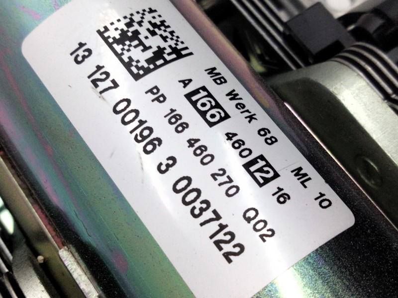 Recambio de columna direccion para mercedes-benz clase m (w166) referencia OEM IAM PP166460270  