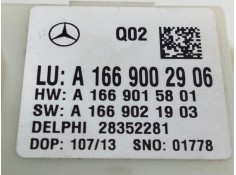 Recambio de modulo electronico para mercedes-benz clase m (w166) referencia OEM IAM A1669002906   2