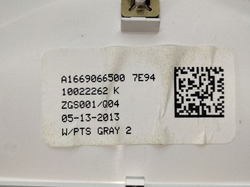Recambio de luz interior para mercedes-benz clase m (w166) referencia OEM IAM A1669066500  
