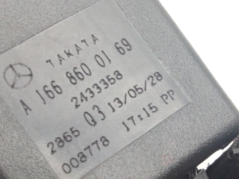 Recambio de enganche delantero derecho para mercedes-benz clase m (w166) referencia OEM IAM A1668600169  