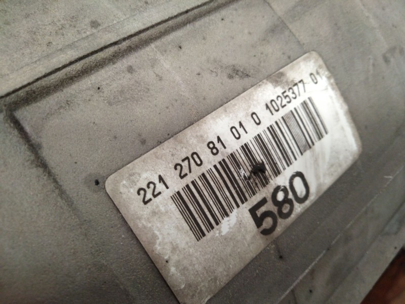 Recambio de caja cambios para mercedes-benz clase s (w221) s 320 cdi 4-matic (221.080, 221.180) referencia OEM IAM 1025377 72296