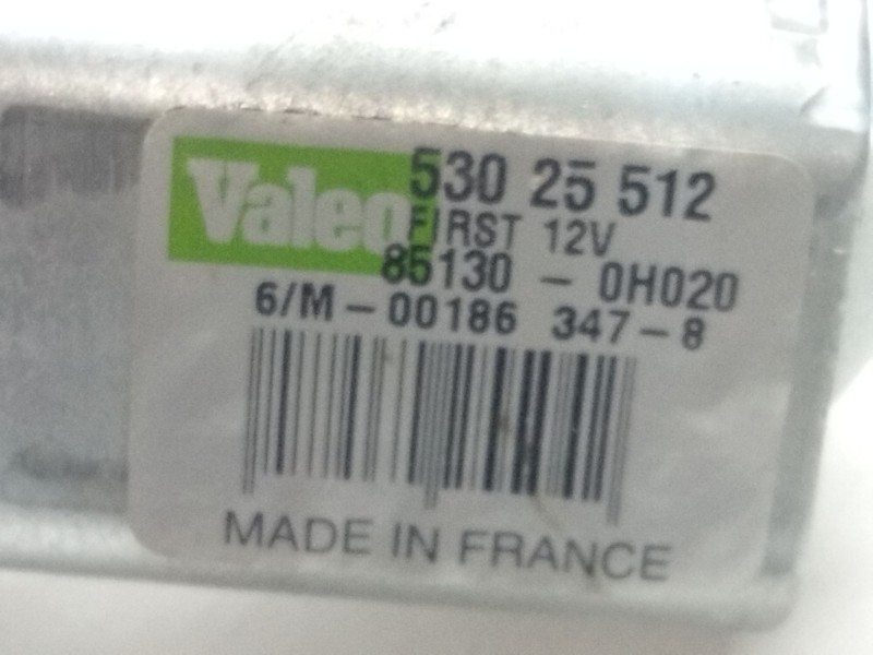 Recambio de motor limpia trasero para peugeot 107 1.4 hdi cat (8ht / dv4td) referencia OEM IAM 851300H020 53025512 