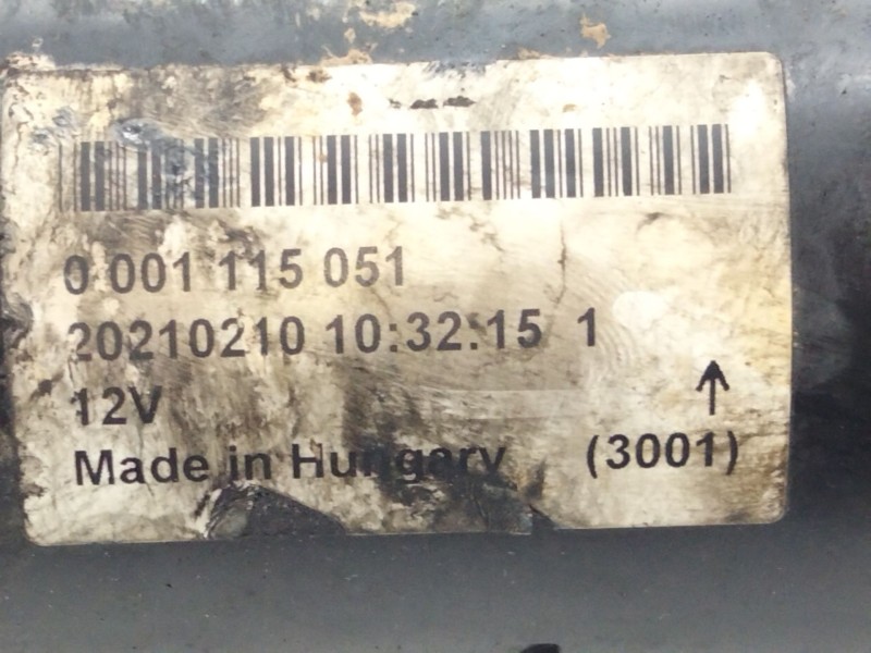 Recambio de motor arranque para mercedes-benz clase s (w221) s 320 cdi 4-matic (221.080, 221.180) referencia OEM IAM 20210210 00