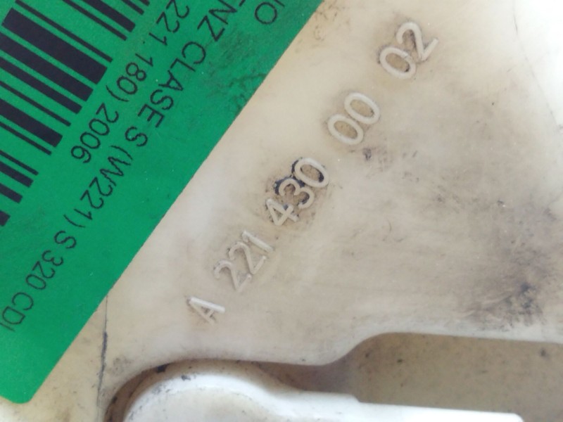 Recambio de bomba freno para mercedes-benz clase s (w221) s 320 cdi 4-matic (221.080, 221.180) referencia OEM IAM A2214300002  