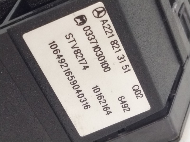 Recambio de pulsador cierre centralizado para mercedes-benz clase s (w221) s 320 cdi 4-matic (221.080, 221.180) referencia OEM I
