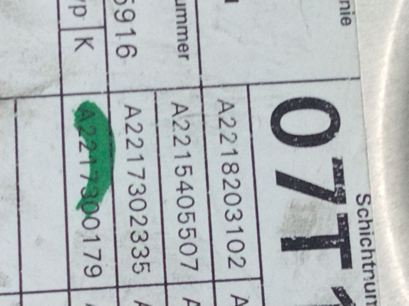 Recambio de elevalunas trasero izquierdo para mercedes-benz clase s (w221) s 320 cdi 4-matic (221.080, 221.180) referencia OEM I