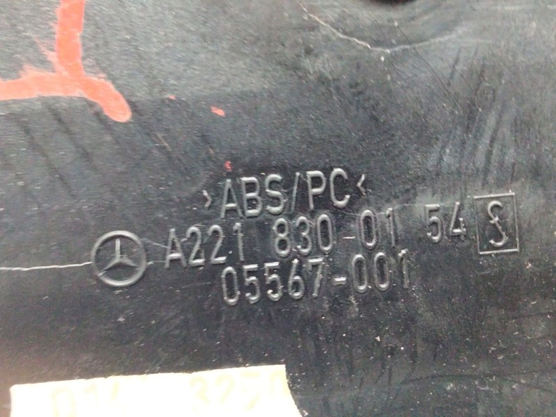 Recambio de rejilla aireadora para mercedes-benz clase s (w221) s 320 cdi 4-matic (221.080, 221.180) referencia OEM IAM A2218300