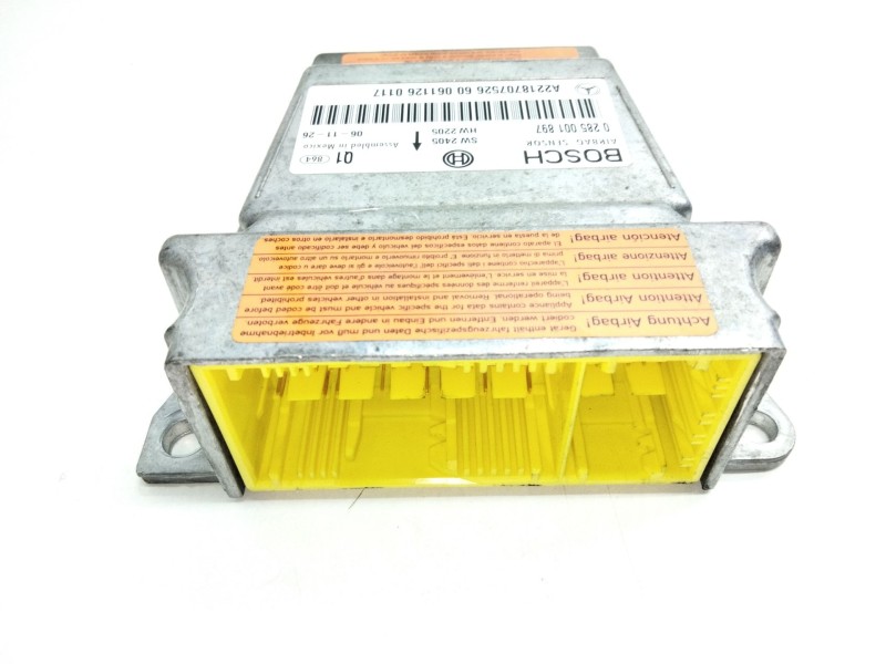 Recambio de centralita airbag para mercedes-benz clase s (w221) s 320 cdi 4-matic (221.080, 221.180) referencia OEM IAM A2218707