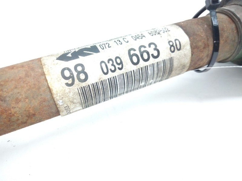 Recambio de transmision delantera derecha para citroën c-elysée referencia OEM IAM 9603966380  