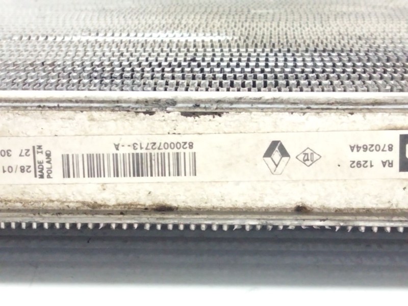 Recambio de radiador agua para renault kangoo (kc0/1_) 1.9 dci 4x4 referencia OEM IAM 8200072713A  