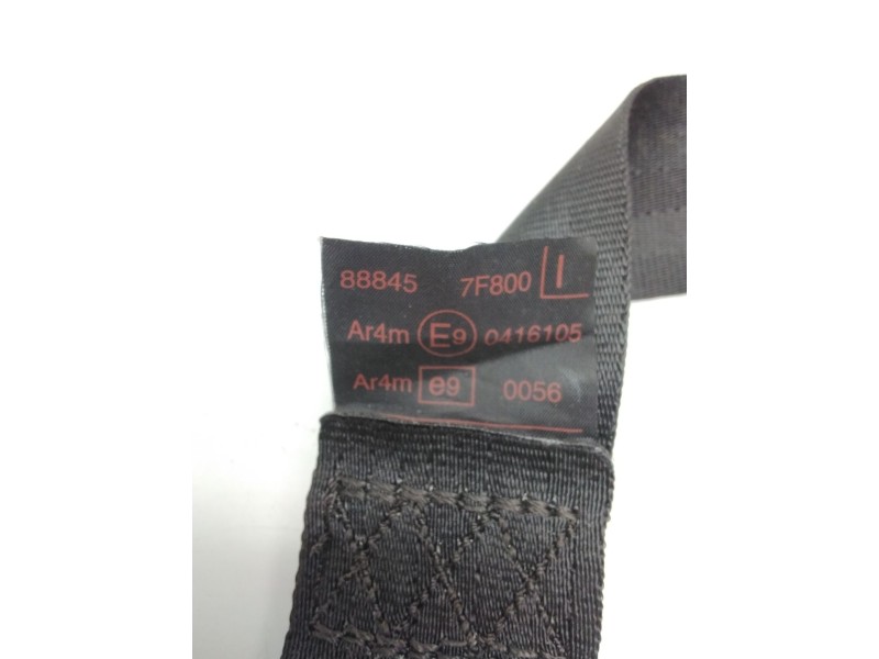 Recambio de cinturon seguridad delantero izquierdo para nissan vanette cargo autobús (hc 23) 2.3 d referencia OEM IAM 868457C902