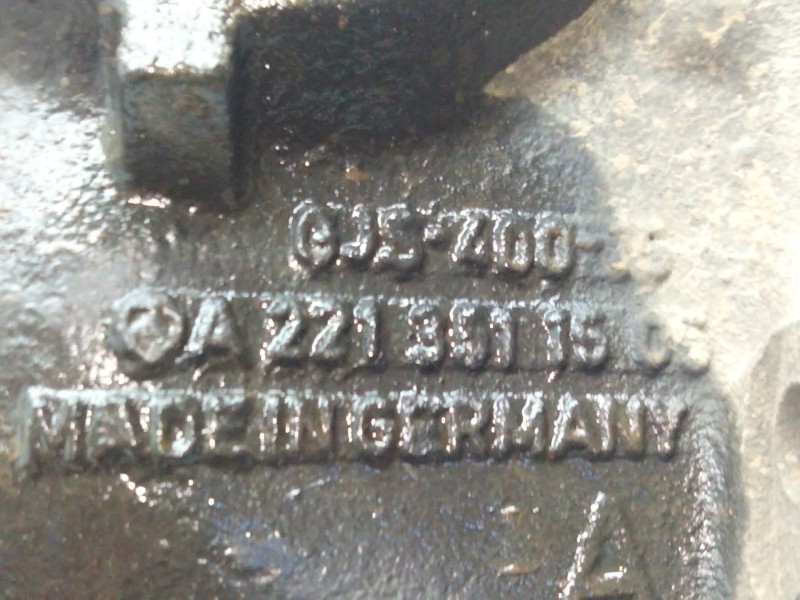 Recambio de diferencial trasero para mercedes-benz clase s (w221) s 320 cdi 4-matic (221.080, 221.180) referencia OEM IAM A22135