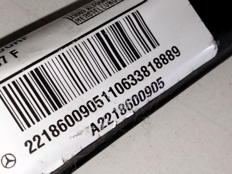 Recambio de airbag lateral izquierdo para mercedes-benz clase s (w221) s 320 cdi 4-matic (221.080, 221.180) referencia OEM IAM A