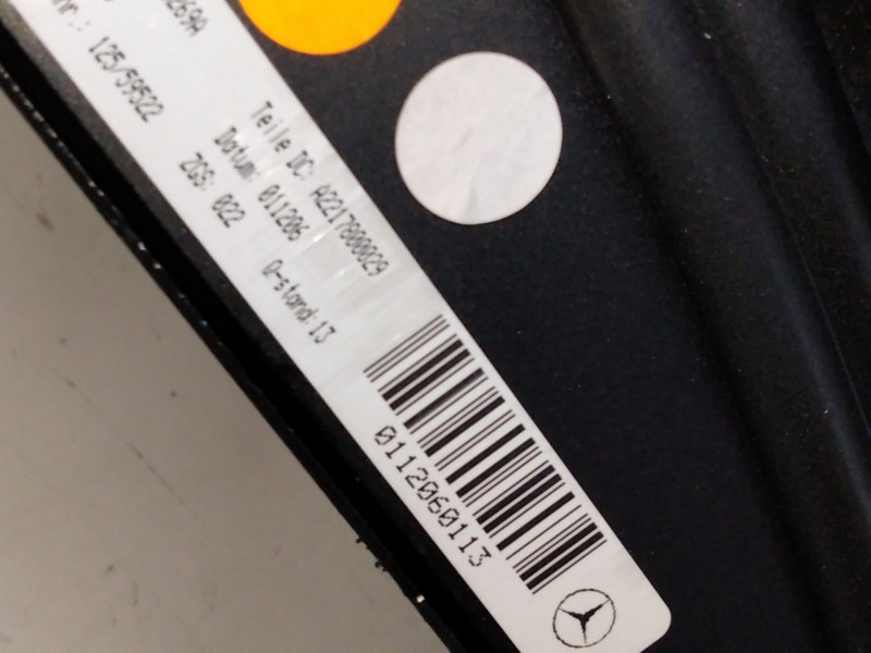 Recambio de techo solar para mercedes-benz clase s (w221) s 320 cdi 4-matic (221.080, 221.180) referencia OEM IAM A2217800029  