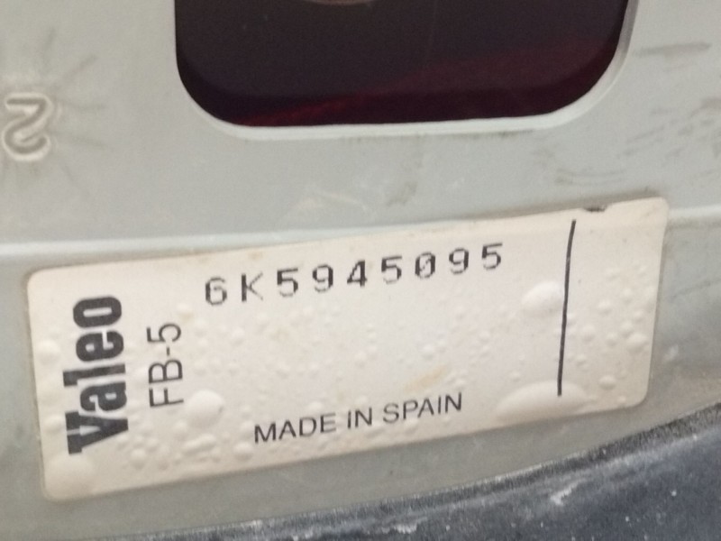 Recambio de piloto trasero izquierdo para seat cordoba (6k1, 6k2) 1.6 i referencia OEM IAM 6K5945095  