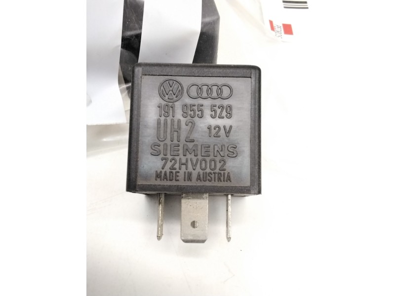 Recambio de rele limpiaparabrisas para audi a4 b5 (8d2) 1.9 tdi referencia OEM IAM 191955529 72HV002 72