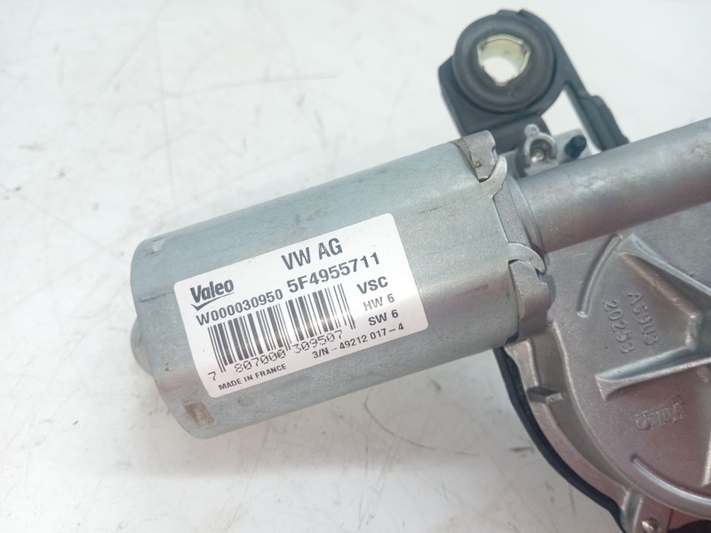 Recambio de motor limpia trasero para skoda spaceback (5h) active referencia OEM IAM 5F4955711  