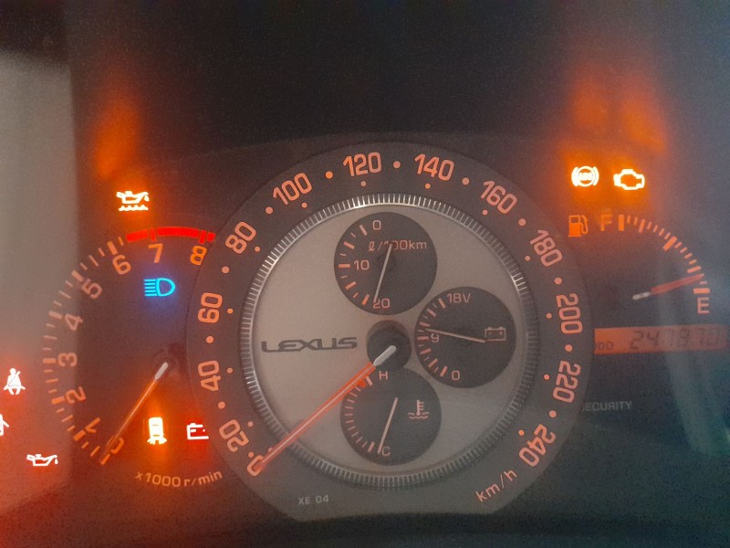 lexus is200 (ds2/is2) del año 2003