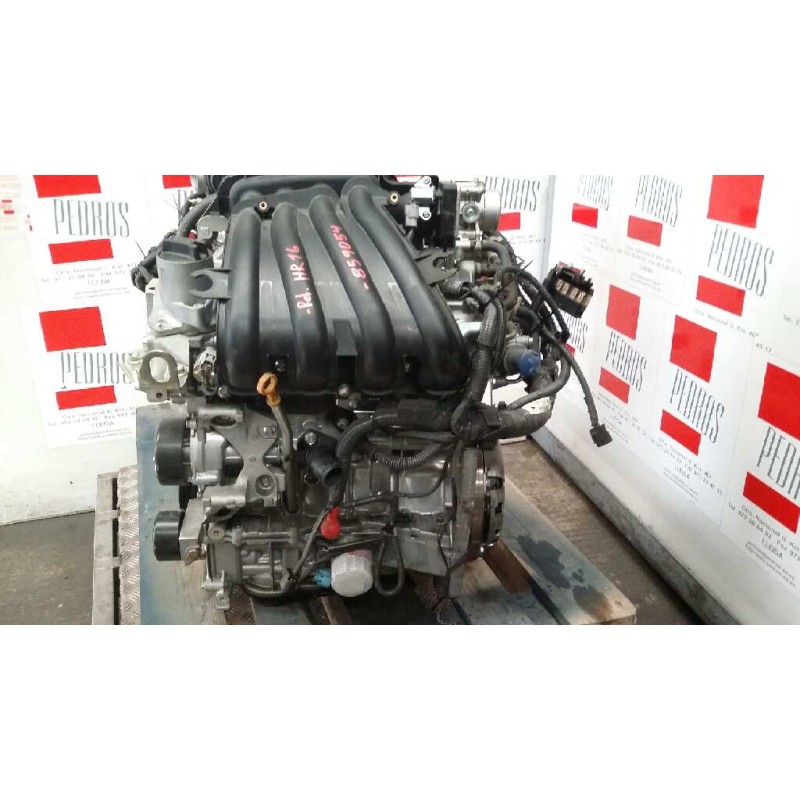 Recambio de motor desnudo para nissan qashqai (j10) 1.6 16v cat referencia OEM IAM HR16  