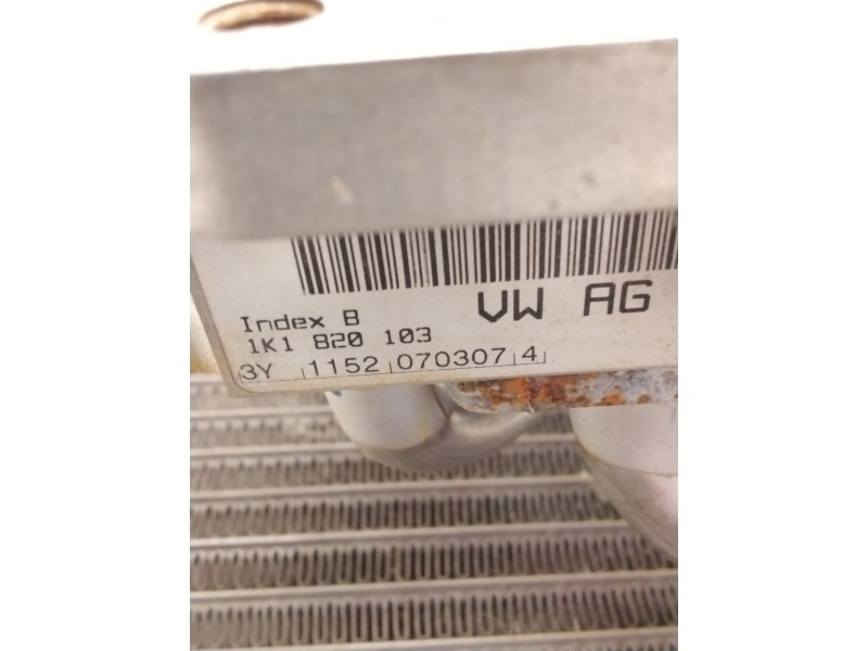 Recambio de evaporador aire acondicionado para volkswagen golf v variant (1k5) 1.9 tdi referencia OEM IAM 1K1820103  