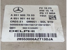 Recambio de centralita motor uce para mercedes-benz clase a (w176) a 200 cdi / d (176.008) referencia OEM IAM A6519007003   2