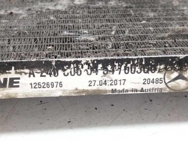 Recambio de condensador / radiador aire acondicionado para mercedes-benz clase a (w176) a 200 cdi / d (176.008) referencia OEM I