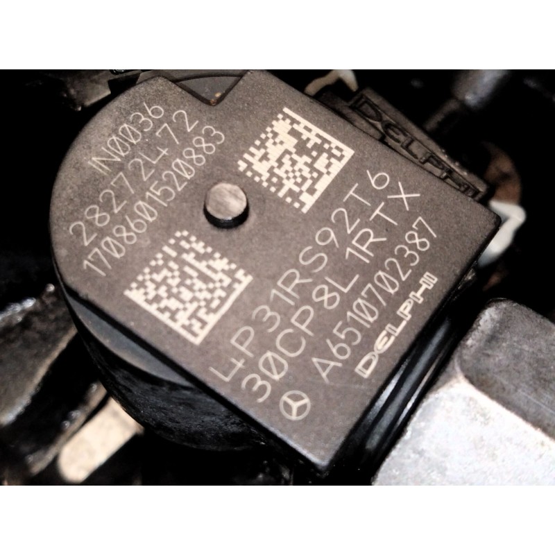 Recambio de motor completo para mercedes-benz clase a (w176) a 200 cdi / d (176.008) referencia OEM IAM A6510105718  