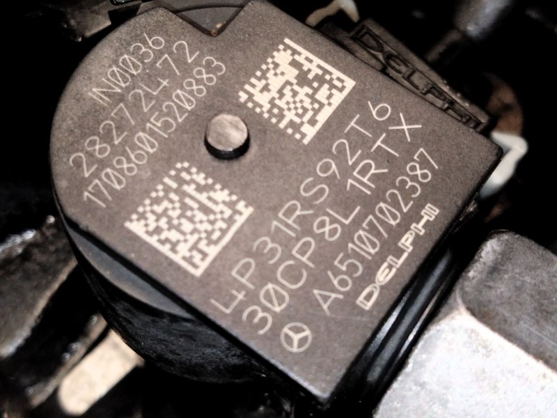 Recambio de motor completo para mercedes-benz clase a (w176) a 200 cdi / d (176.008) referencia OEM IAM A6510105718  