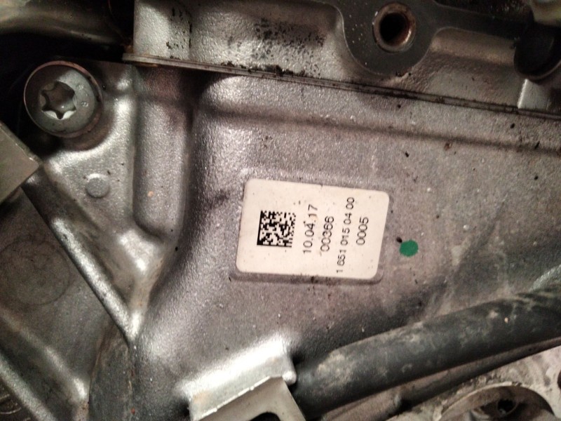 Recambio de motor completo para mercedes-benz clase a (w176) a 200 cdi / d (176.008) referencia OEM IAM A6510105718  
