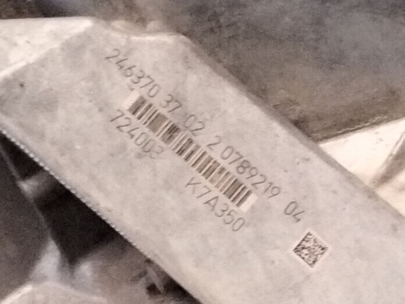 Recambio de caja cambios para mercedes-benz clase a (w176) a 200 cdi / d (176.008) referencia OEM IAM R2463715600 K7A350 