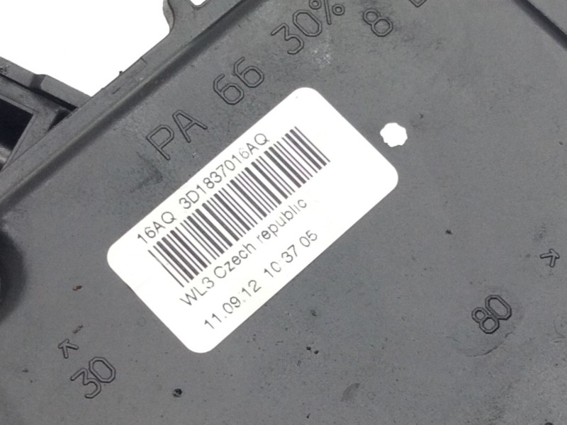 Recambio de cerradura puerta delantera derecha para volkswagen golf plus (521) advance referencia OEM IAM 3D1837016AQ  