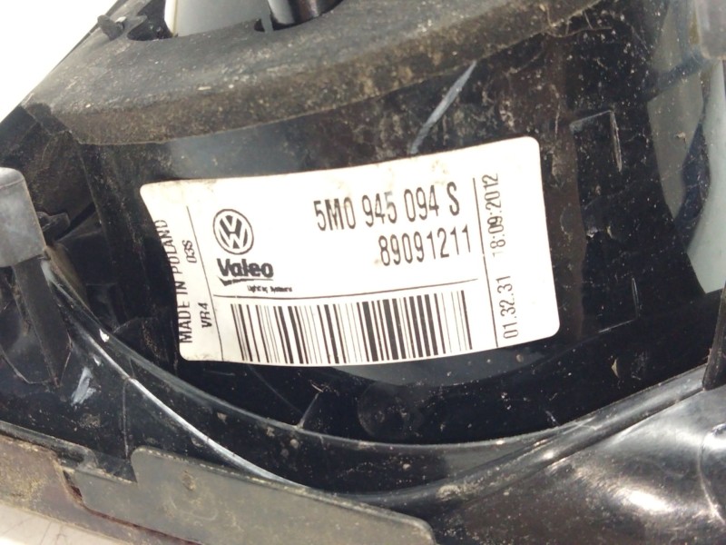 Recambio de piloto trasero derecho porton para volkswagen golf plus (521) advance referencia OEM IAM 5M0945094S  
