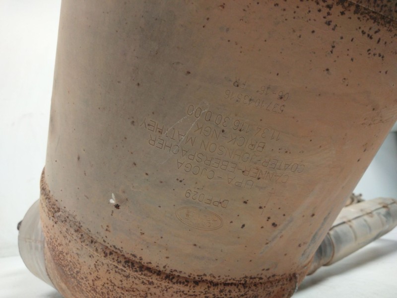 Recambio de filtro de particulas para land rover discovery 5 referencia OEM IAM DPF029  