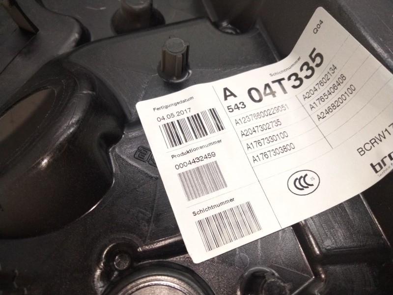 Recambio de elevalunas trasero izquierdo para mercedes-benz clase a (w176) a 200 cdi / d (176.008) referencia OEM IAM A123766002