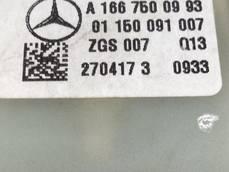 Recambio de maneta exterior porton para mercedes-benz clase a (w176) a 200 cdi / d (176.008) referencia OEM IAM A1667500993  