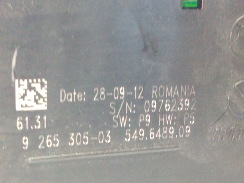 Recambio de mando luces para bmw serie 1 lim. (f20/f21) referencia OEM IAM 926530503  