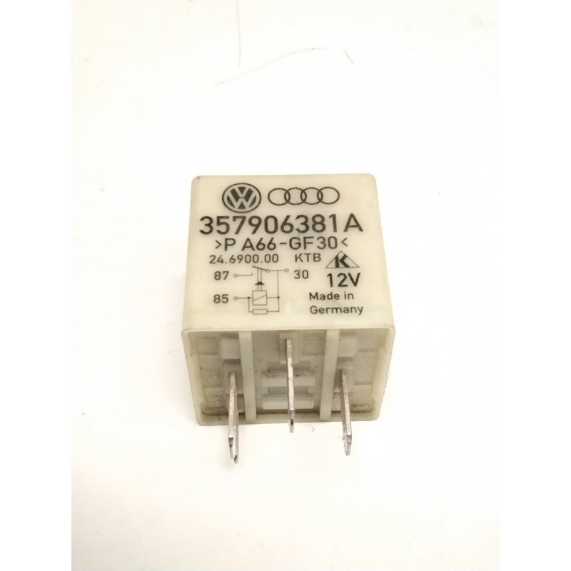 Recambio de rele para volkswagen golf iv (1j1) 1.9 tdi referencia OEM IAM 357906381A 109 RELE FUENTE ALIMENTACION